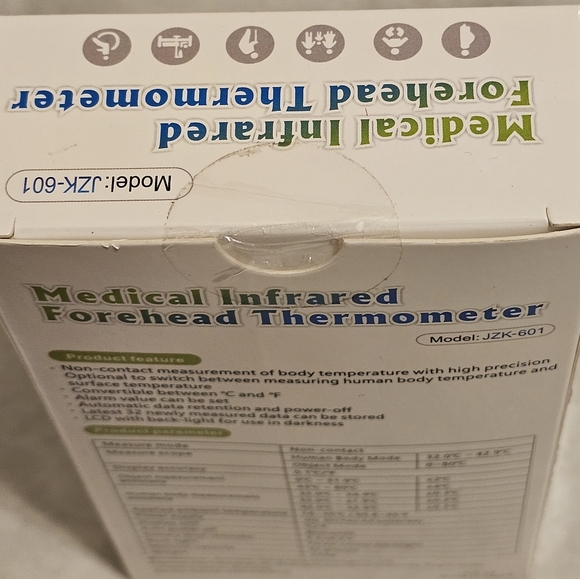 Forehead Thermometer No-Touch Thermometer Infrared Fever Thermometer - Picture 5 of 8
